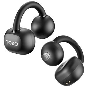 TOZO Black Earbud Headphones
